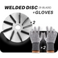Labor-Saving Pig Hair Remover Scraper Disc