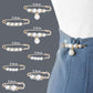 ✨Pearl Brooch Pins,Safety Pins for Clothing Dress pants skirt Cardigan Collar，Faux Pearl Rhinestones Brooches for Women Girls Pants Extender Safety Pins