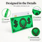 💸 The hilarious card holder shaped like a wad of cash that will get everyone talking 🧽✨