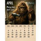 🦶2027 Bigfoot's Daily Life Calendar
