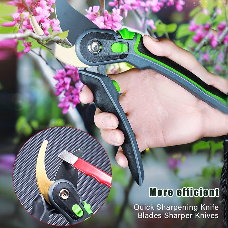 Alloy steel and rubber handle portable sharpening stone
