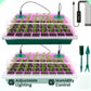 🔥50% discount while stocks last!🎉Seed starter trays with grow light