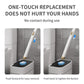 🔥NEW YEAR SALE $10.99!!⚡50K+ SOLD!🚽💦Disposable Replacement Wall-Mounted Innovative Toilet Brush Set✨