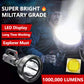 New German 1000000 lumen waterproof floodlight, large hand-held floodlight