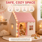 🏰 60% OFF NOW! ⏰ Children's Play Tent Castle – Spacious & easy to set up – Breathable fabric, perfect for indoor or outdoor fun – encourages imaginative play ✨🧸