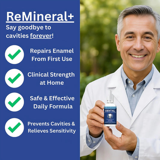 📢📢55 %  OFF !! ⏰Fluoride-Free Hydroxyapatite Tooth Armor Drops & Enamel Repair, Whitening & Fresh Breath