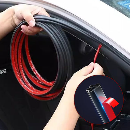 🚗 BUY 2 GET 1 FREE! 🛡️ Car Noise Reduction Rubber Seal Strip – Easy Installation, Effective Dust & Wind Noise Reduction for Doors and Windows 🔇