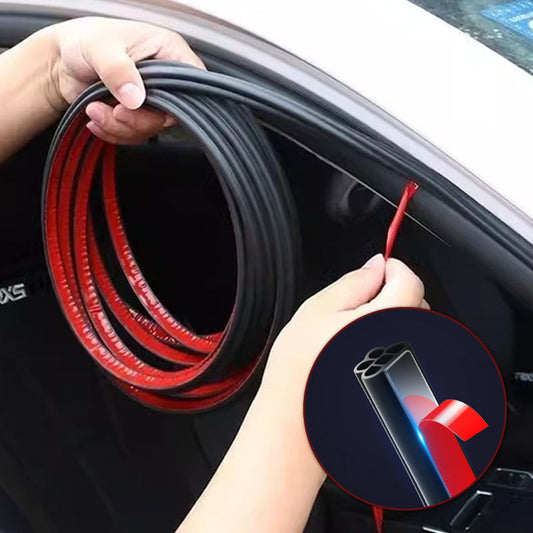 🚗 BUY 2 GET 1 FREE! 🛡️ Car Noise Reduction Rubber Seal Strip – Easy Installation, Effective Dust & Wind Noise Reduction for Doors and Windows 🔇