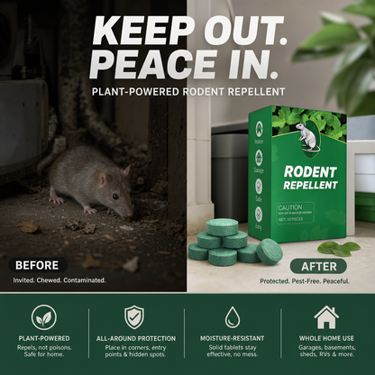 🥳2026 HOT SALE🥳💞50K+ SOLD!🏠🛡️ 50% OFF! All‑Pest Repellent – Safe for pets & wildlife. No poisons, just effective. Use indoors & out. 🐾✅