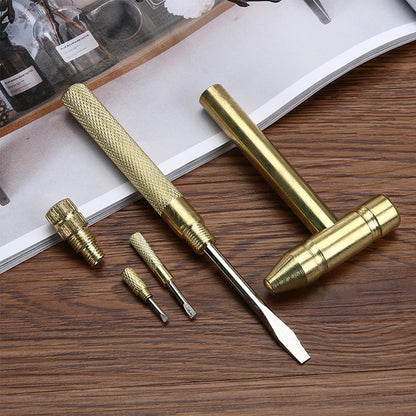 🔥5 in 1 Mini Hammer and Screwdriver Hand Tools Set