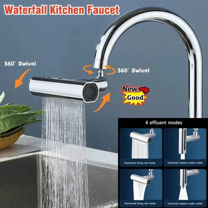 HOT SALE - 49% OFF🔥2025 New 360 Waterfall Kitchen Faucet