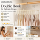 📢📢50% OFF !! ⏰Appendiabiti per Lingerie con Spalline — Supporto Multifunzionale a Doppio Gancio per Camisole