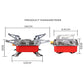 🔥 Lotus Small Square Stove -- Portable and foldable, new experience of outdoor cooking!