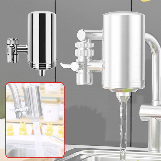 🎁Hot Sale 49% OFF🔥 Installation-free Stainless Steel Household Faucet Water Purifier