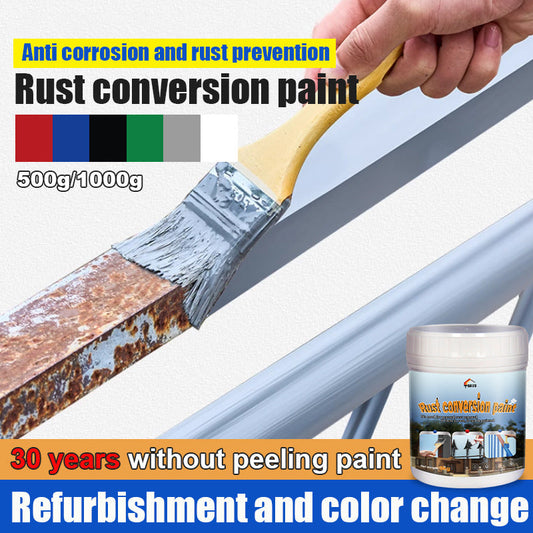 Colored Water-Based Rust Conversion Paint