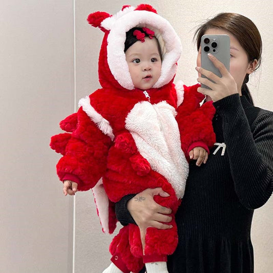 Baby Winter Animal Costume Onesie Outfits