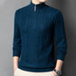 Men's Warm Quarter Zip Knit Sweater