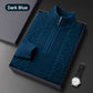 Men's Warm Quarter Zip Knit Sweater