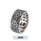Wealth in Hand! Lucky Pixiu Open Ring with Gem Embellishment