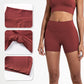 High-Waisted Quick-Dry Yoga & Cycling Shorts