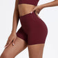 High-Waisted Quick-Dry Yoga & Cycling Shorts