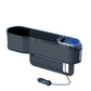 Car Seat Gap Filler with Fast Charging & Storage