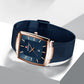 ✨LAST DAY SALE 50% OFF✨ Men’s Ultra-thin Square Mesh Belt Quartz Watch