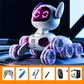 RC Robot Dog Toy Set for Kids