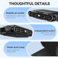 ❄️Car Seat Fan - USB Connectivity, Dual Turbines, Powerful Airflow