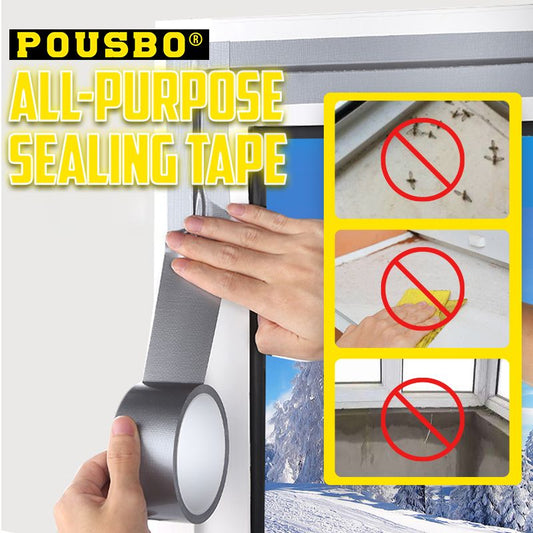 🚀Last day special price $12.99!!🔥50K+ SOLD!!💥Multi-Purpose Sealing Tape – Strong Adhesive, Residue-Free, Tear-Resistant, Oil & Moisture Proof