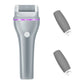 2-Speed Cordless Electric Callus Remover with 2 Replacement Heads