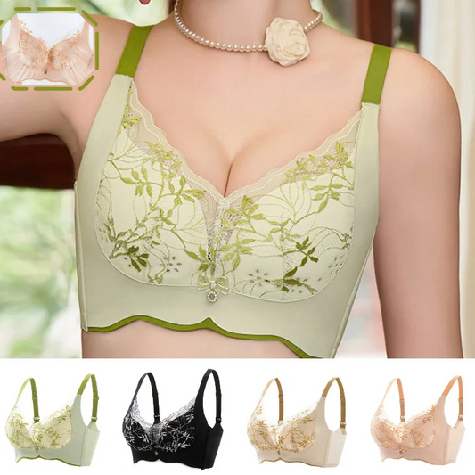 Women's Breathable Lace Wireless Bra