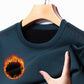 Men's Warm Long Sleeve Round Neck Top