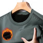 Men's Warm Long Sleeve Round Neck Top