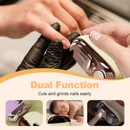 ⏳Time-Limited Special⏰Trim Nails Instantly! No-Pinch 360° LED Electric Clipper