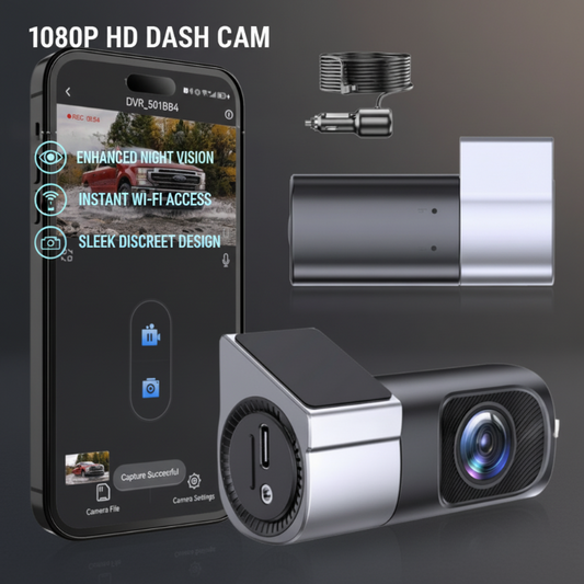 🔥Christmas Limited-Time Offer: 55% OFF!!!🔥1080P HD Dash Cam with Wi-Fi & Night Vision