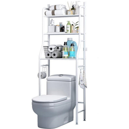🚽 60% OFF! 🛁 3-Tier Bathroom Storage Shelf – Space Saver, Easy Installation & Supports Up to 20kg 📦