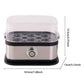 Multifunctional Egg Steamer with Clear Lid