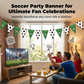 Soccer Themed Party Decorations Set