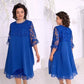 Sheer Breeze Layered Lace Dress