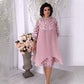 Sheer Breeze Layered Lace Dress