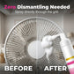 No-Rinse Fan Cleaner Spray