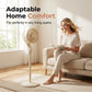3D Oscillating Air Circulator Standing Fan