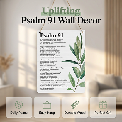 Greenery Decor Wall Plaque