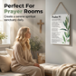 Greenery Decor Wall Plaque