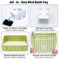 Automatic Parakeet Bird Bath with Pump