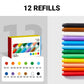 Washable Quick Drying Non-Toxic Oil Pastels Set