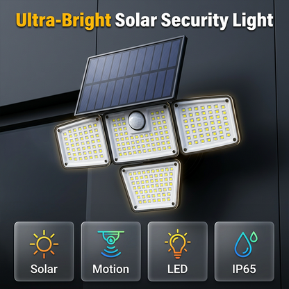 Solar Motion Sensor Security Light