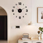 3D DIY Luminous Acrylic Wall Clock Set
