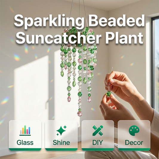 Sparkling Beaded Suncatcher Plant